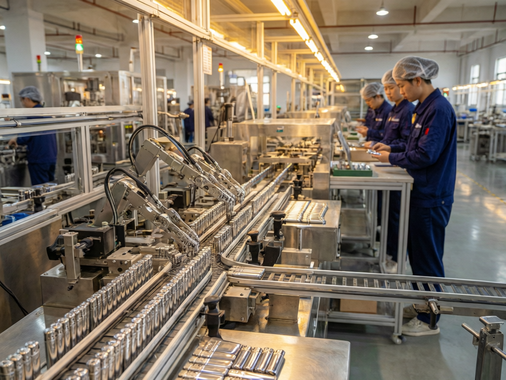 温州烟具工厂生产线